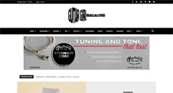 Desktop Screenshot of guitargirlmag.com